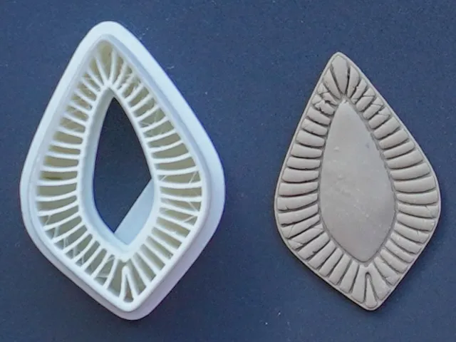 Polymer Clay Cutter Earrings Necklace