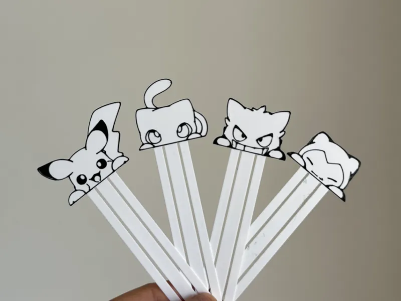 Pokemon 4 bookmark