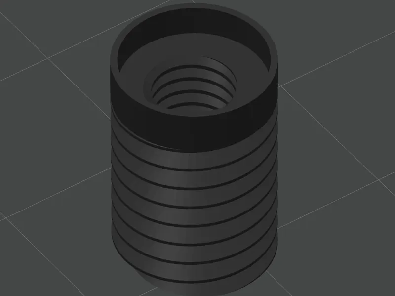 M10 to M6 adapter for Side spool holder 236809
