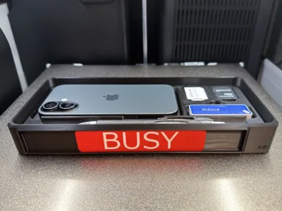 Desk Organizer w/ Interchangeable Plates