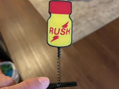 Rush Poppers srpout charm