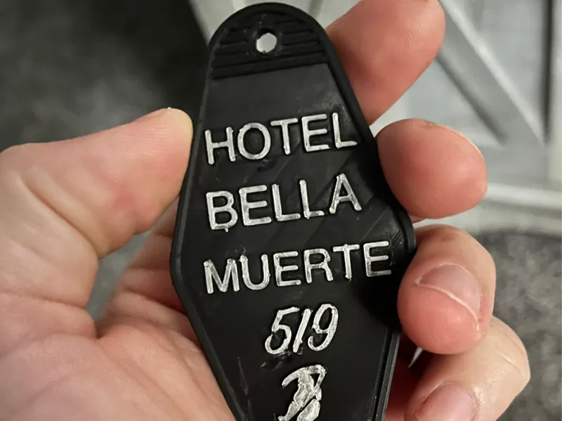 Hotel Bella Muerte Room Key
