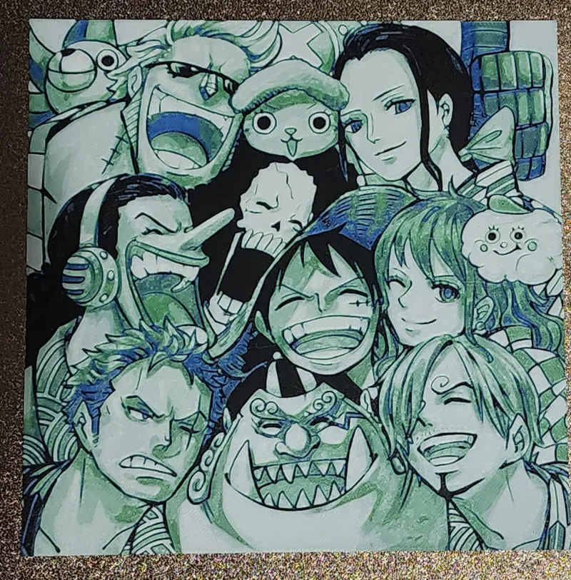 One piece All Crew Members (Luffy, Zoro, etc.)