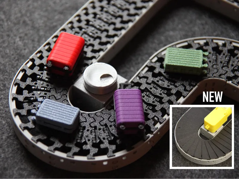 Modular Mini Conveyor Belt System