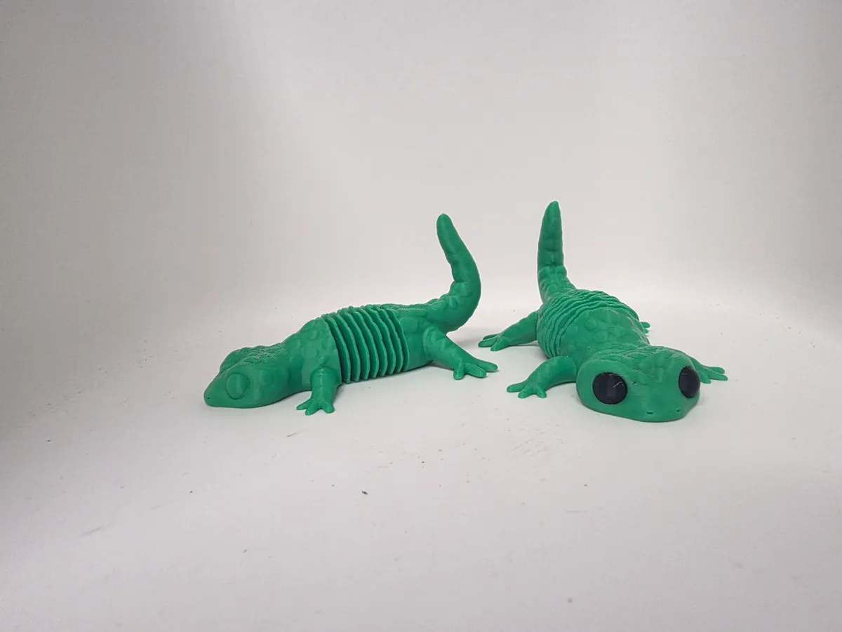 Flexi Lizard - Free 3D Print Model - MakerWorld