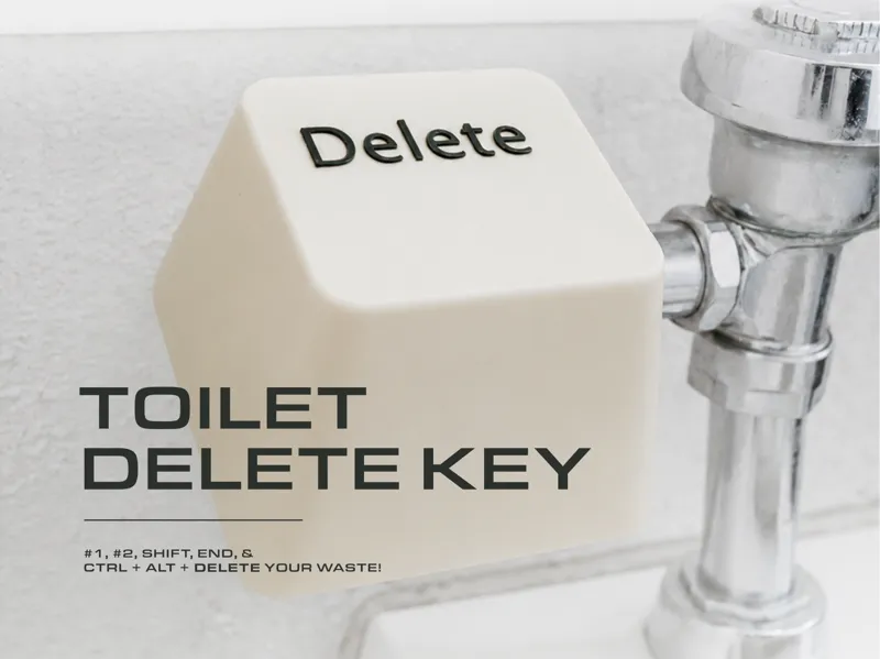 Toilet Delete Key