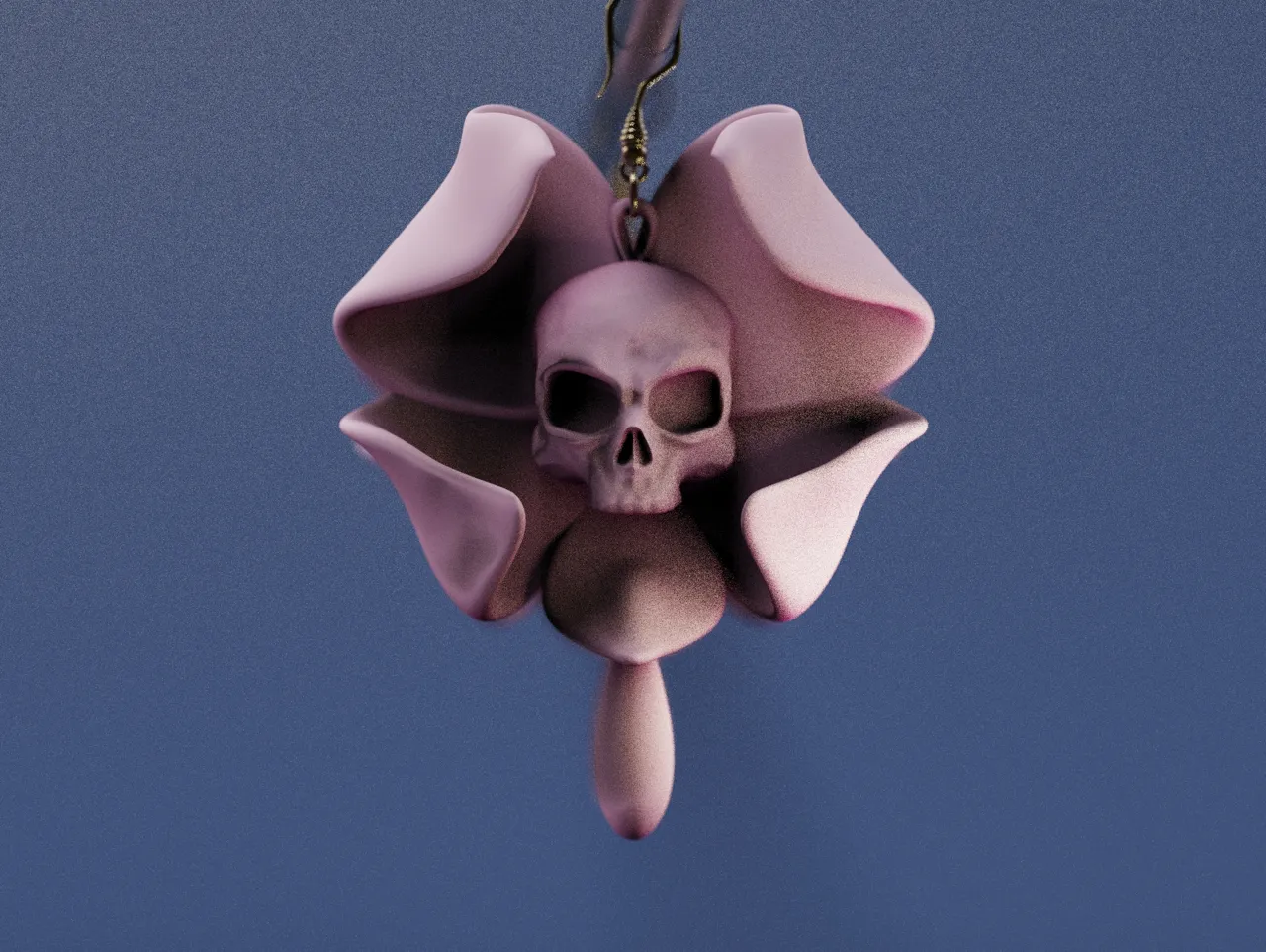Dead Lily Dangling Earrings view 3