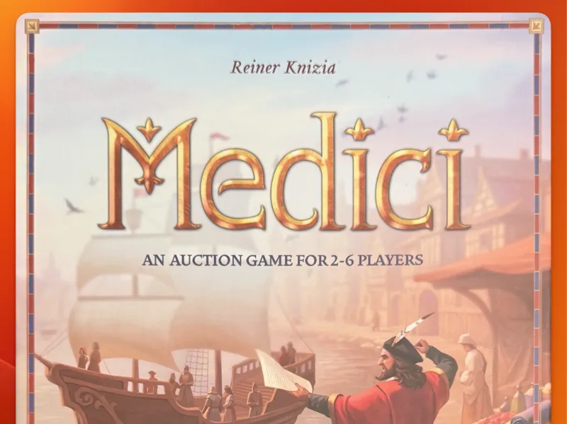 Medici Board Game Insert