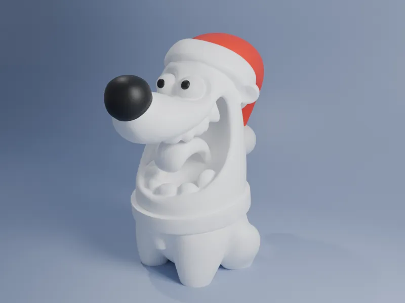 Christmas dog