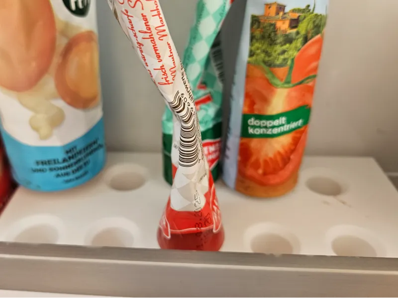 Sauceholder for fridge