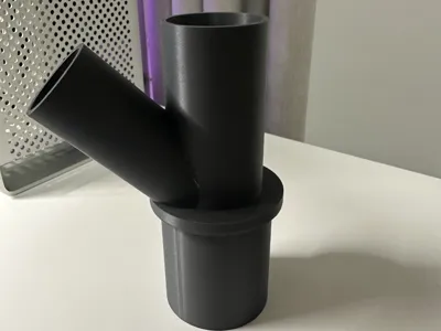 Washing machine drain T-connector for 50mm pipe