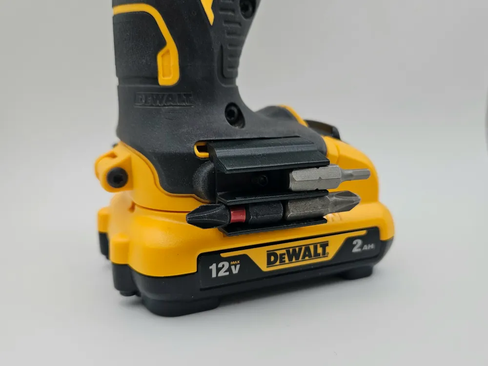 Dewalt bit holders for 12V Max drills by bovineblitz MakerWorld