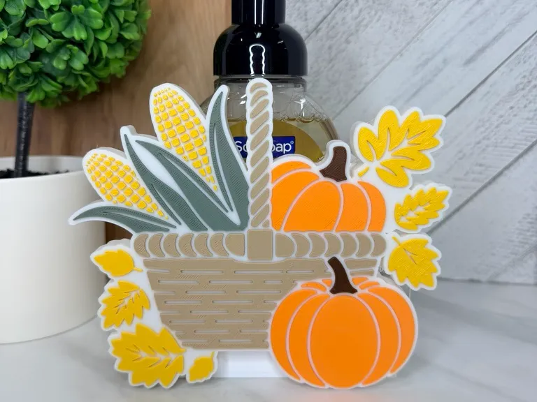 Tapa o cubierta: Interchangeable Cover - Autumn Harvest Basket. Referencia del modelo original.