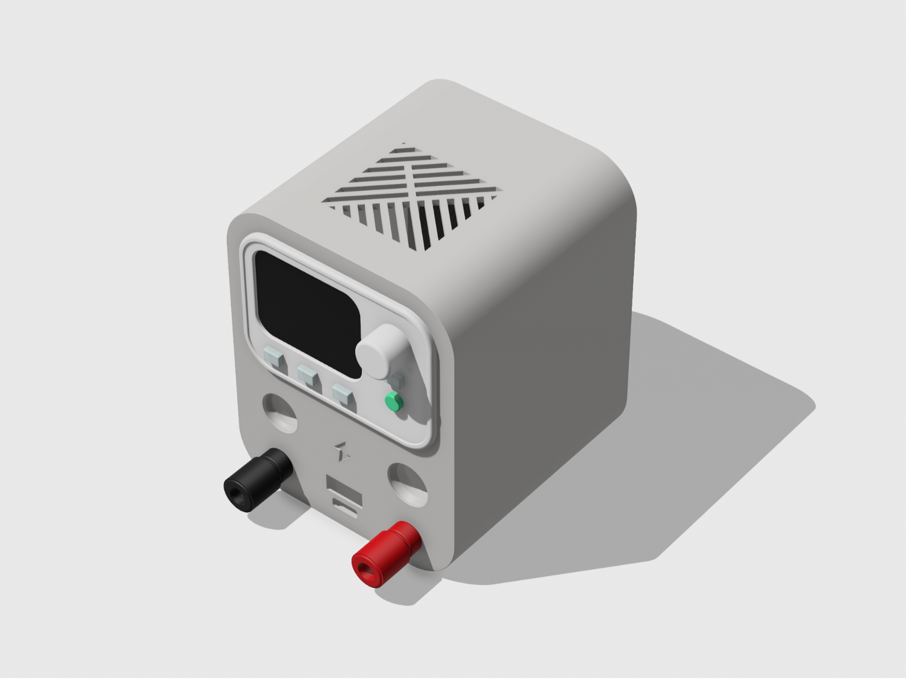 易欣可调电源外壳xy6509w 工作电源 3518快充模块 桌面摆件
