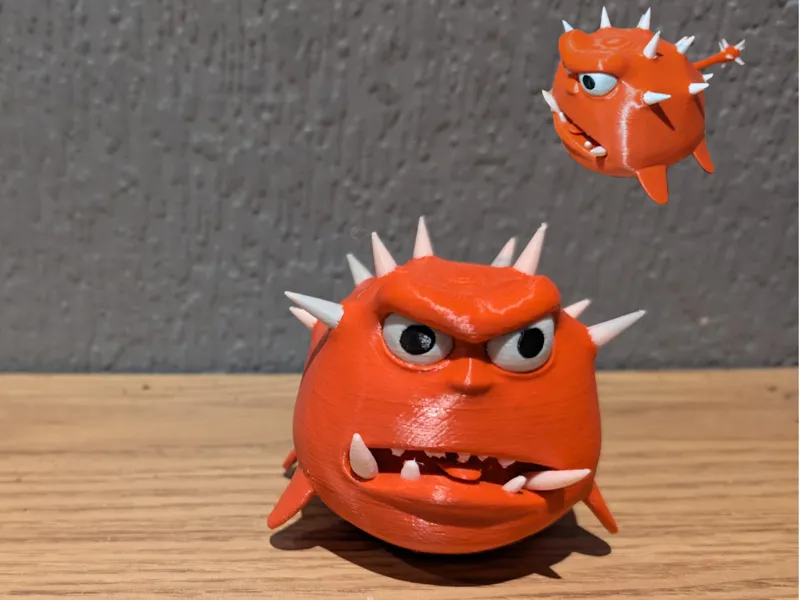 Rage fish Pufferfish Toy