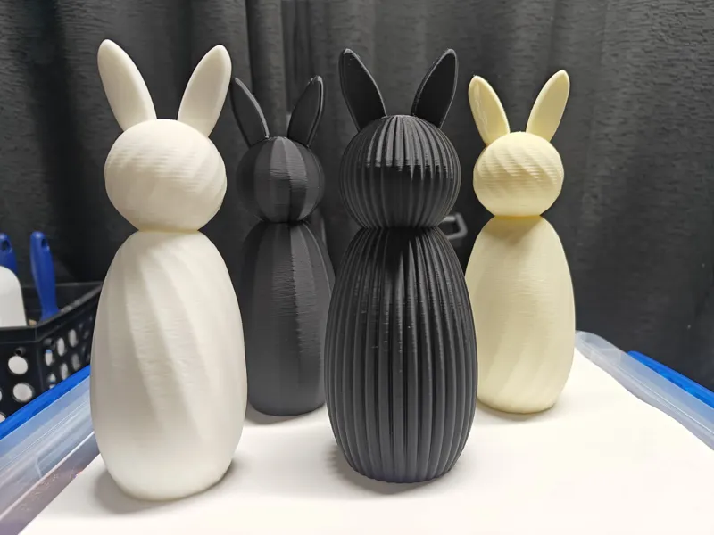 Modern Minimalist Easter Bunny Statue Rabbit Decor
