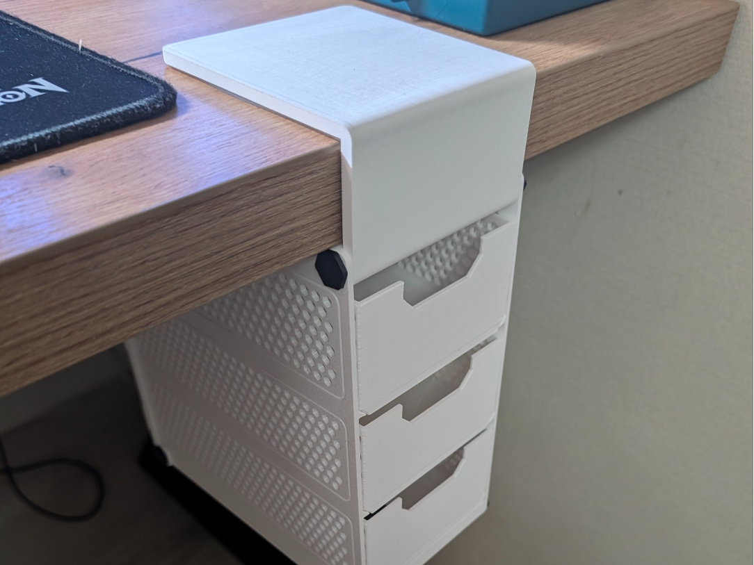 Under Desk Drawer with clamp - 1