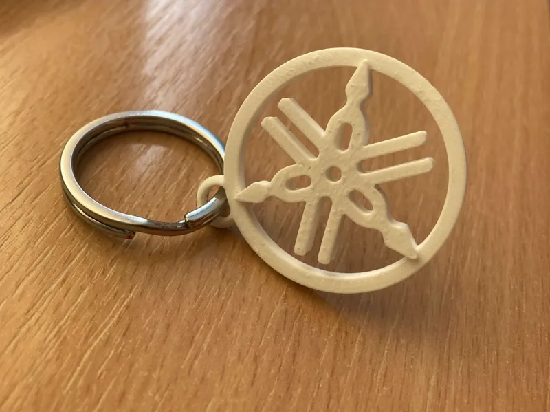 Yamaha logo keychain