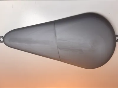 Motorcycle Tank Dummy - Tank Shape - Airbrush