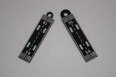 Runway Key Chain Runway Keychain by AwsomeStar - MakerWorld