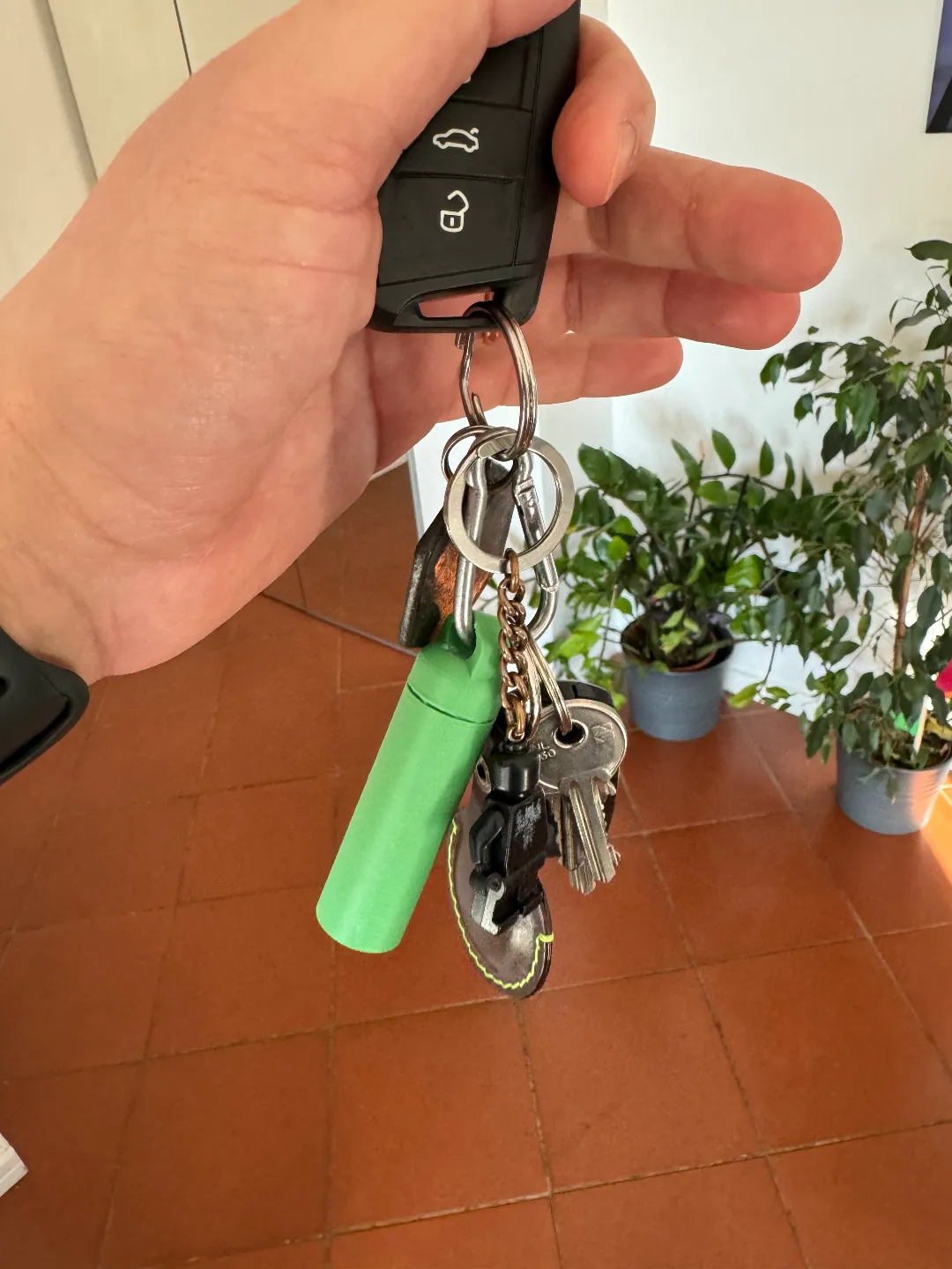Porte-clés pilulier