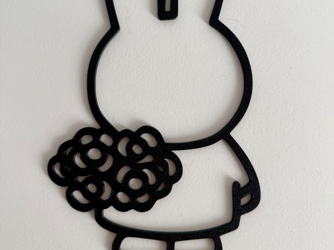 Miffy with flowers