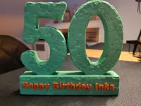 50 ans — décoration d'anniversaire Halloween — photo 2
