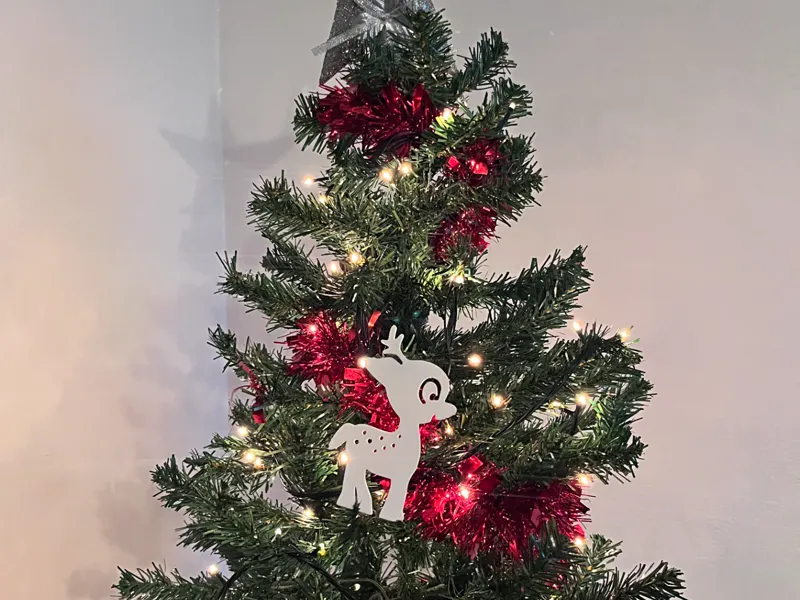 Christmas Ornament Cute Little Deer