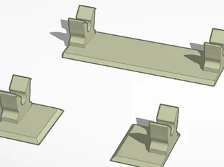 scx30 mounts for3d printed custom bodies