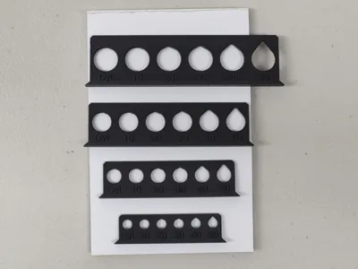 Teardrop hole tests