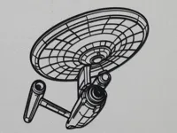 Déco murale USS Enterprise (grand format) — photo 2