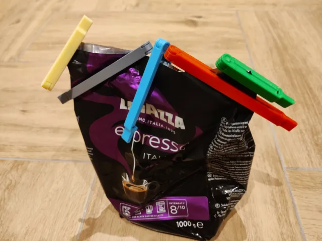 Regular bag clip, proven and refined design