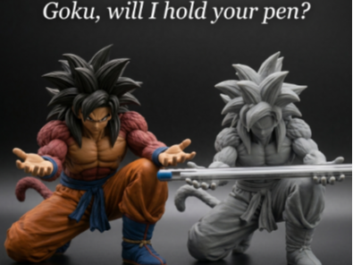 GOKU SSJ4 , TE SUJETO EL BOLI?