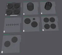 Druckprofil für Druckplatte 256x256