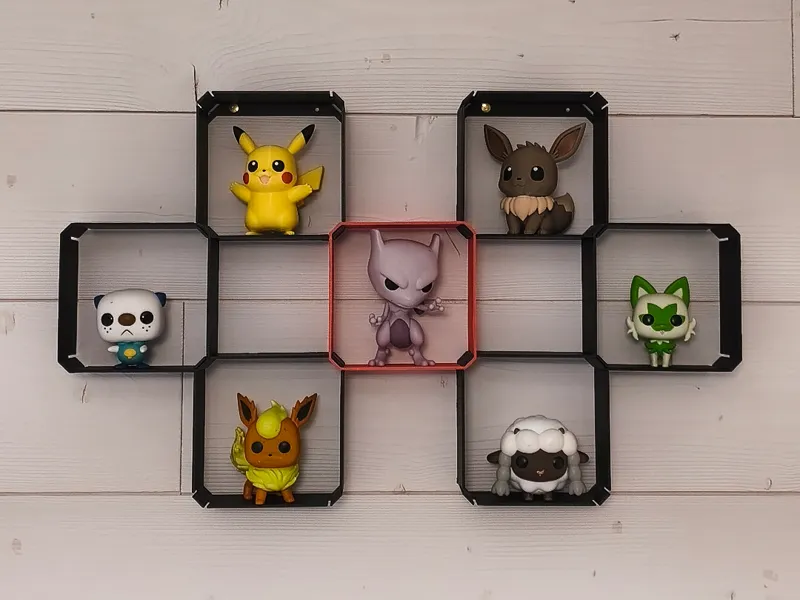 POP figurine modular shelf