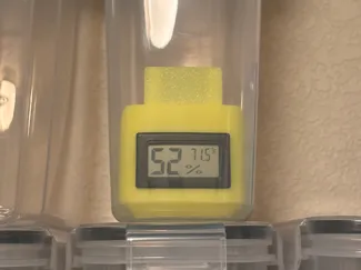 Chef's Path Rectangular Hygrometer Holder