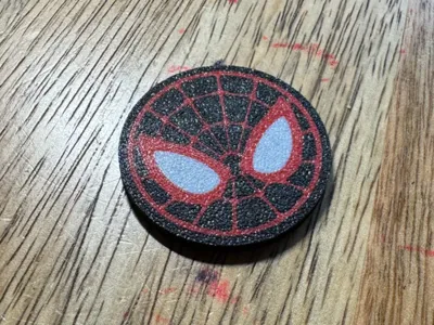 Spiderman Miles Morales Coin w Custom Text on Back