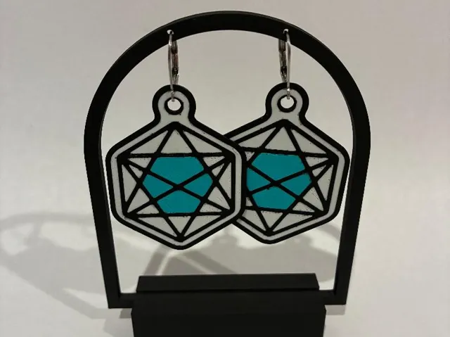 Geometric earrings