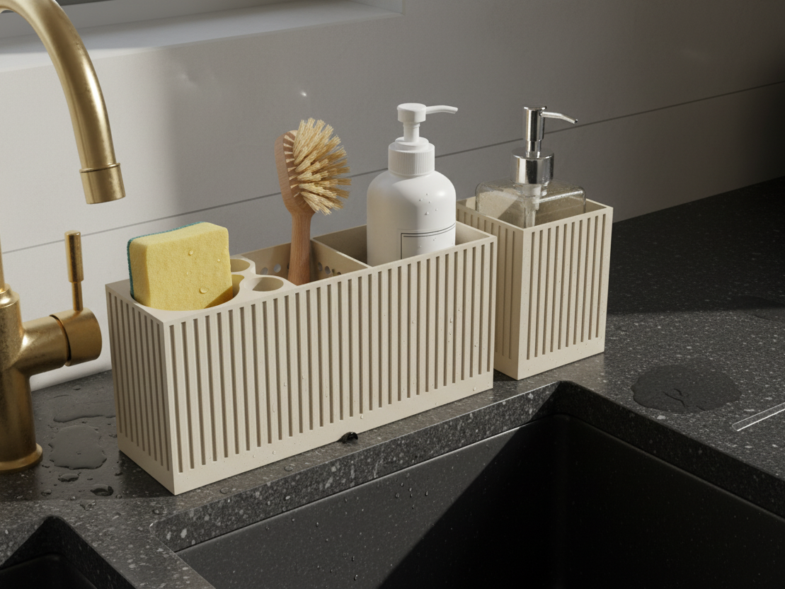 Küchen Organizers Spülbecken 2.0  NUR 6,5 cm Tief 