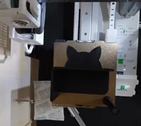 Porte-rouleau papier toilette chat — photo 3