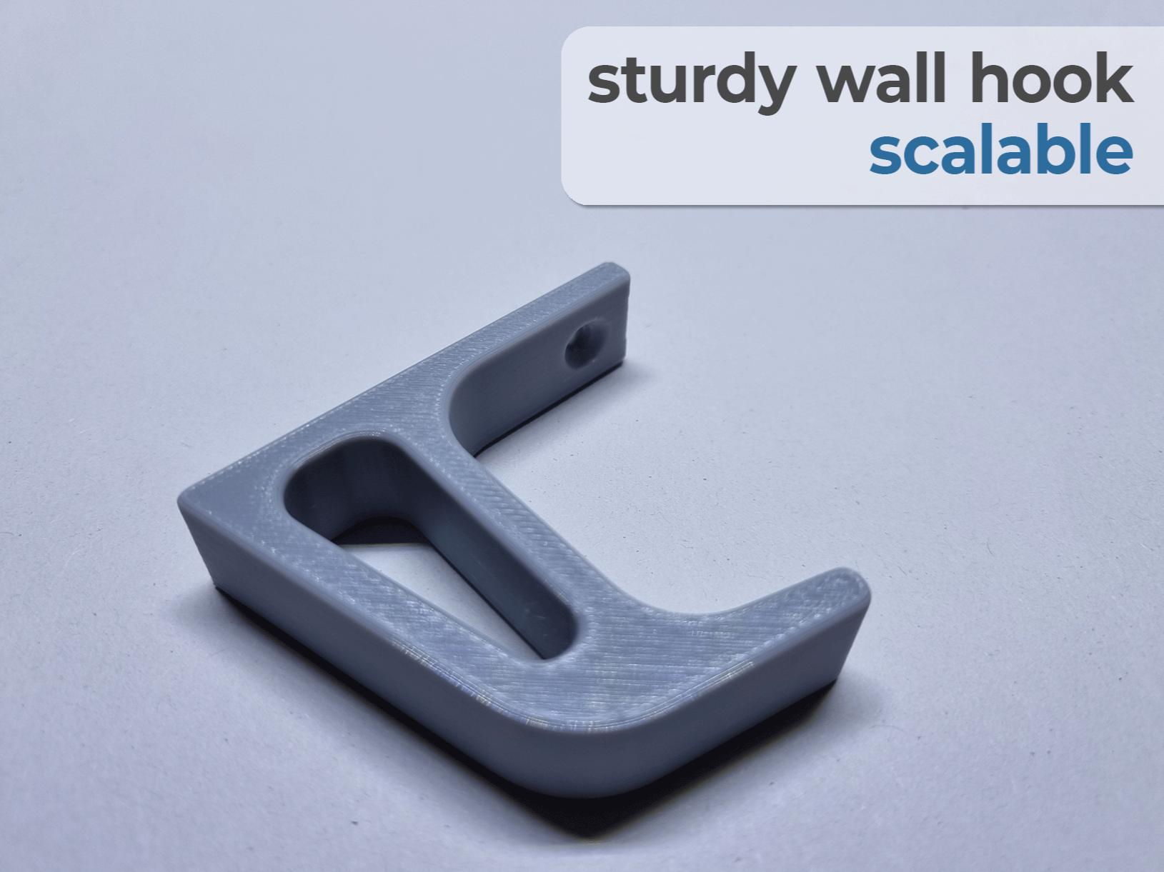 Stabiler Wandhaken
