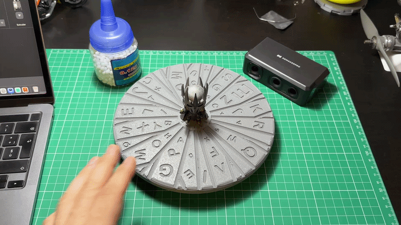 Base girevole per piatto 3dMakerPro