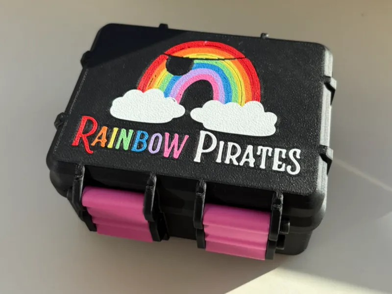 Storage box for Rainbow Pirates