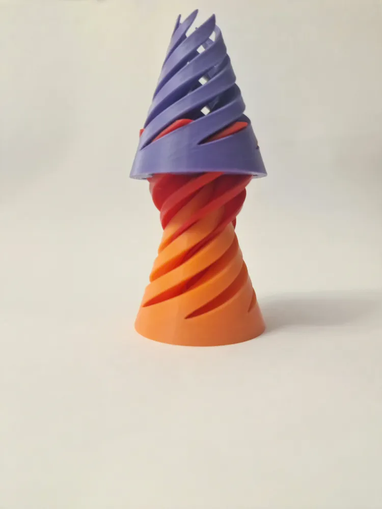 Impossible Passthrough Fidget Toy - Free 3D Print Model - MakerWorld