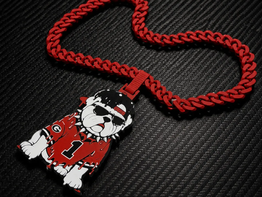 Urban Bulldog Drip Chain - Free 3D Print Model - MakerWorld