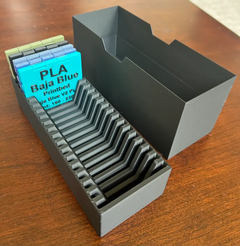 Filament Labels Storage Box