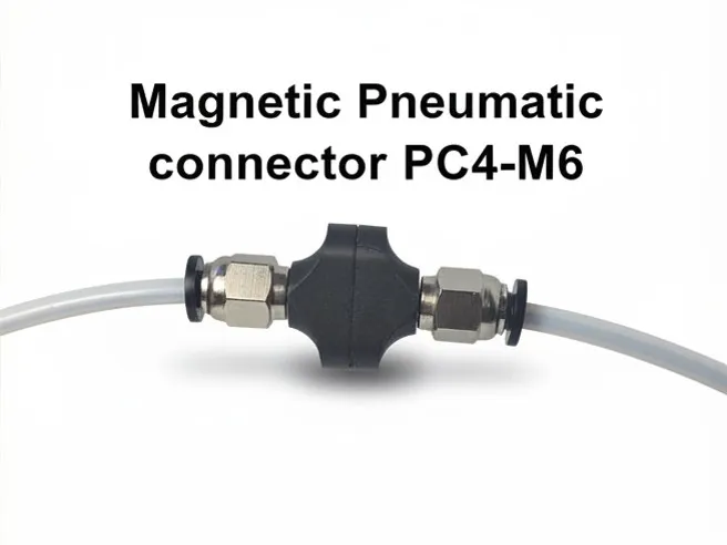 Magnetic Pneumatic Connector PC-4 M6