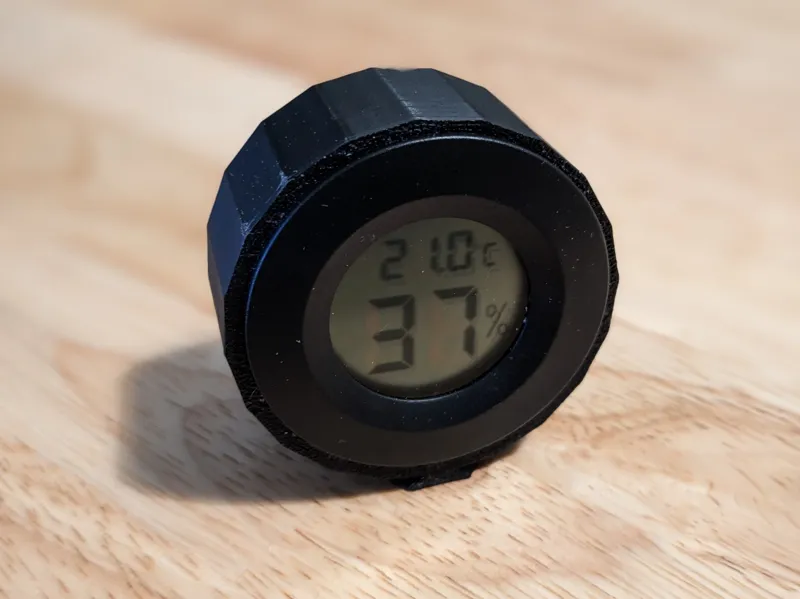 Hygrometer Holder 5000 (And Thermometer)