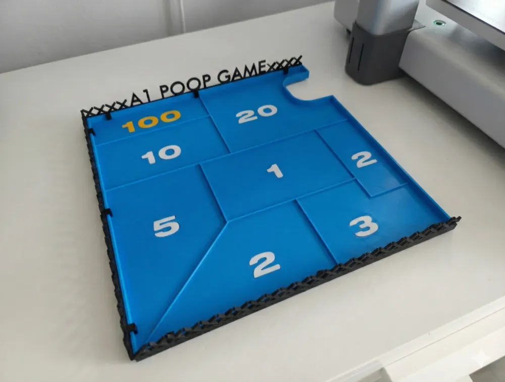 JEU DE CACA A1! par Tom992 MakerWorld : Téléchargez des Modèles 3D Gratuits