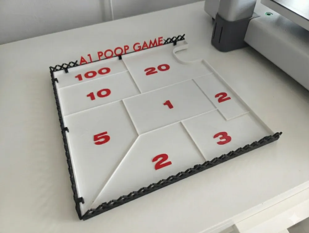 JEU DE CACA A1! par Tom992 MakerWorld : Téléchargez des Modèles 3D Gratuits